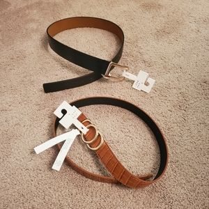 Womens belts size NWT a new day